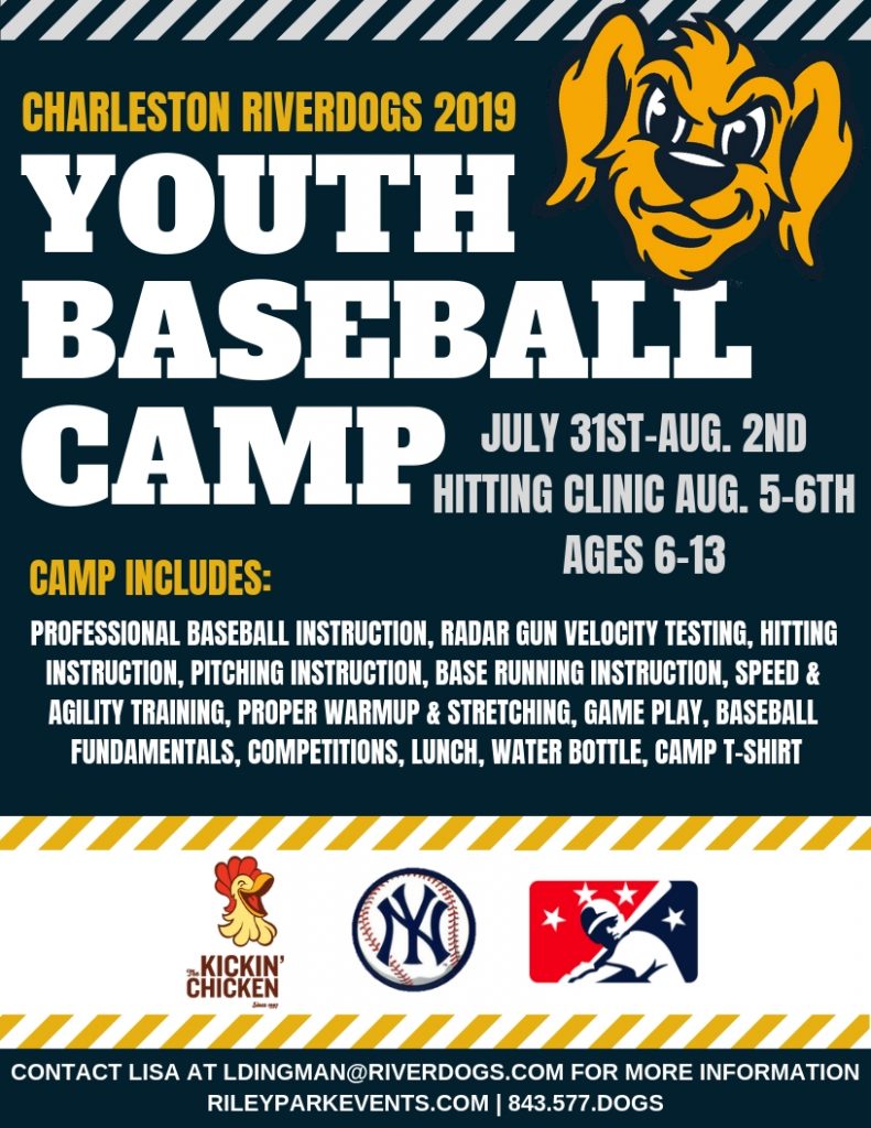 Youth Baseball Flyer Joseph P. Riley, Jr. Park